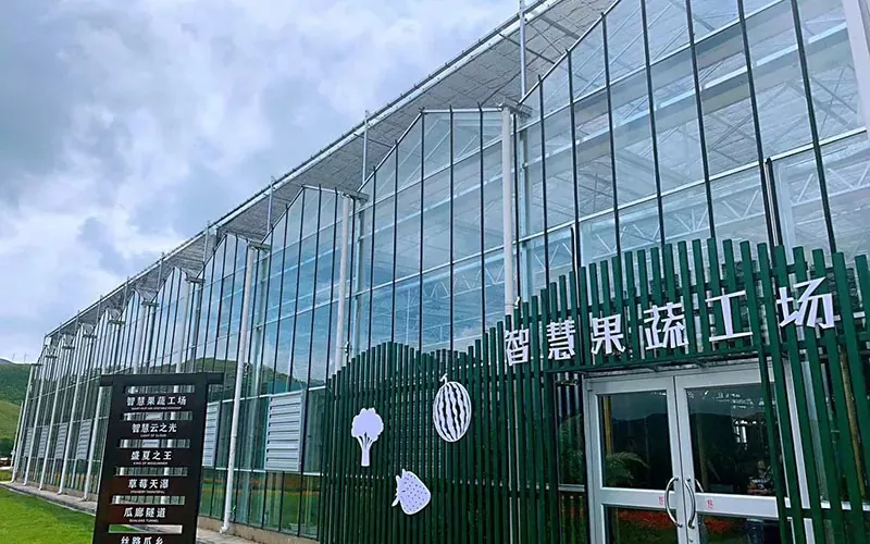 Restaurant And Exhibition Glass Greenhouse